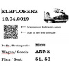 Train Ticket to Löbau and Ebersbach on Sunday afternoon, 2022-09-25